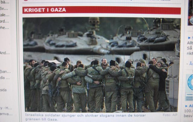 israeliska-soldater-mot-gaza