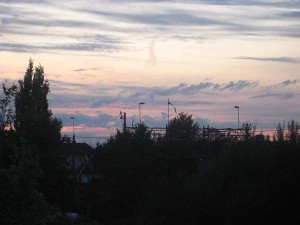 Dramatisk himmel
