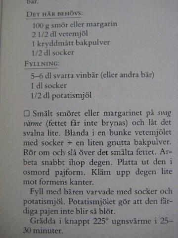 Paj recept
