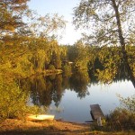 Björklången när solen börjar gå ner 090919