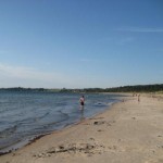 Stranden den 1 sept 09