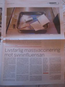 Läsarnas Fria Livsfarlig vaccinering