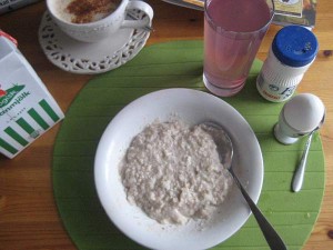 Ensamfrukost 10 nov 09