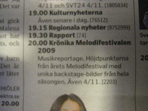 Mjölka ur Melodifestivalen