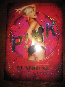 Pink on tour