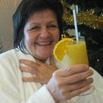 Hälsodrink med mango och banan på SPA
