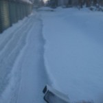 Vår gård i snö 4