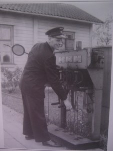 Stinsen vid Jädersbruks station i Arboga