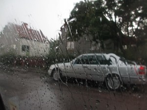 Regn och sorg 14 aug 2013