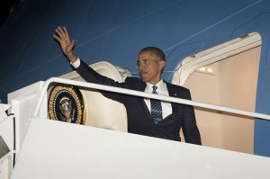 Obama flyger