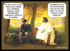 Jesus motfråga bild tagen från Facebook