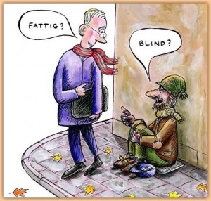 Fattig och blind