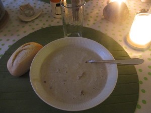 Kantarellsopppa