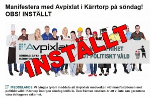 Avpixlat inställt