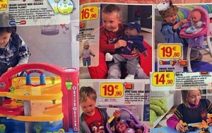 Fransk leksakskatalog foto Metro