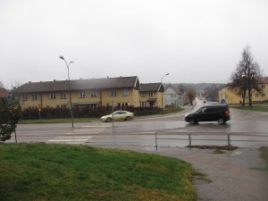 Farligt övergångs ställe