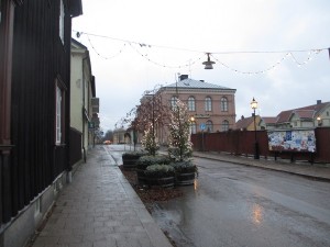 Promenad i regn