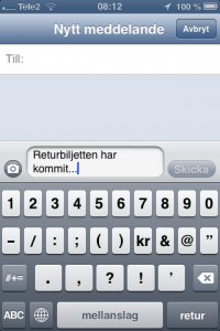 Returbiljett
