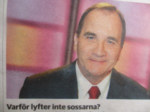 När lyfter han