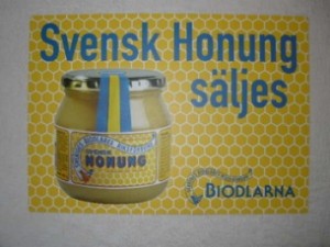 Svensk honung säljes