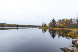 Sjön var fin