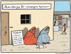 Vita kränkta män strip
