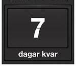 7 dagar kvar