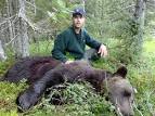 Jägare med björn