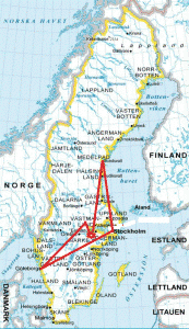 Sverigekarta - Kopia
