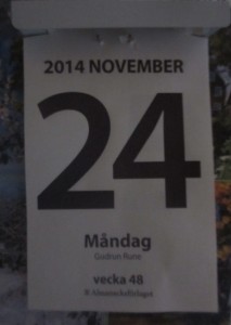 Datum 24 nov 2014
