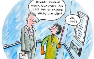 Män och kvinnors löner