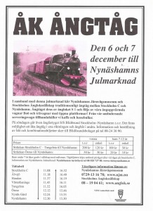Ångtåg Nynäshamn