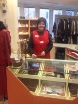 Susanne i Kupan på Röda Korset Västerås 19 jan 2015