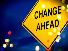 Change ahead