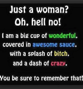 Just a woman