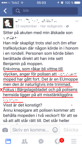 Inlägget