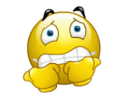 Rädd smiley