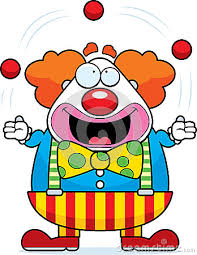 Snurrig clown