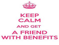 Keep calm and geta friend with benefits